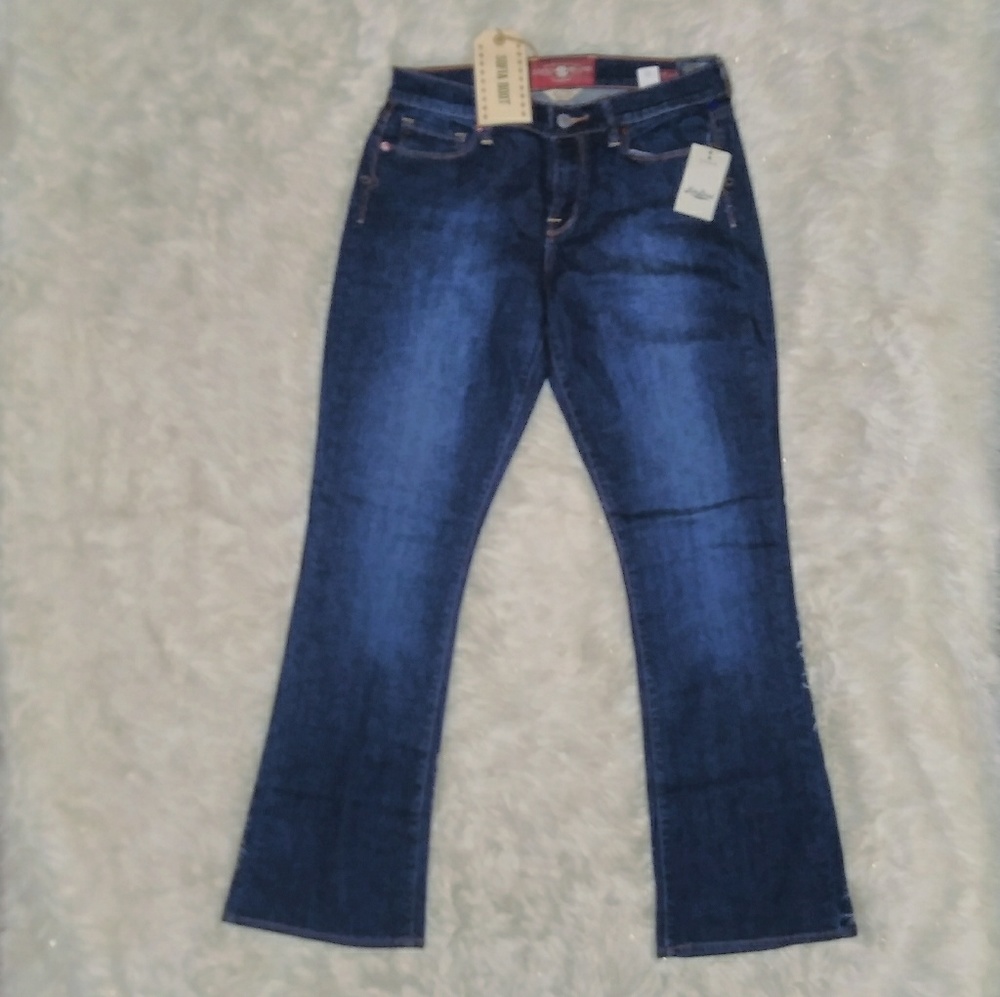 Lucky Brand Sofia Boot NWT Denim